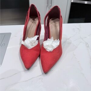 Zara Red/Coral Women's Heels